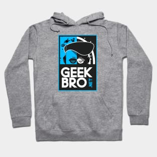 GeekBro Logo (Blue) Hoodie